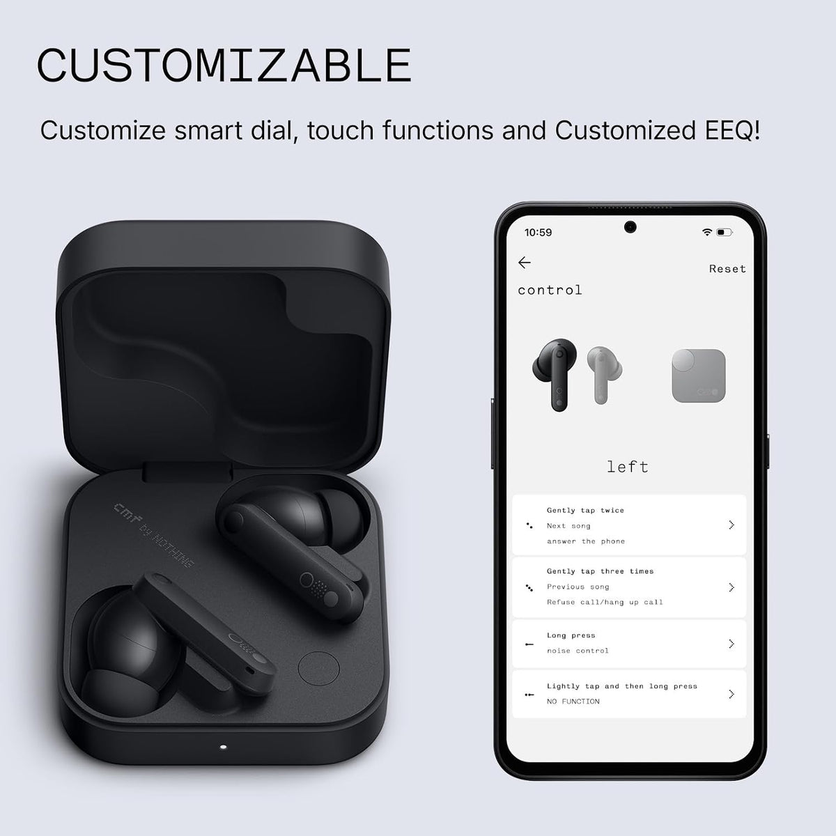 Premium Noise Cancelling Wireless Earbuds